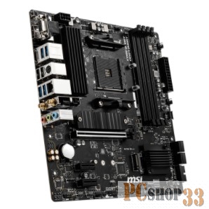 Материнская плата MSI B550M PRO-VDH Soc-AM4 AMD B550 4xDDR4 mATX AC`97 8ch(7.1) GbLAN RAID+VGA+HDMI+DP