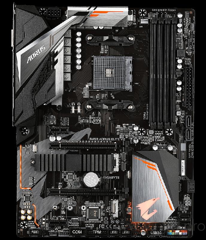 Материнская плата Gigabyte B450 AORUS ELITE V2