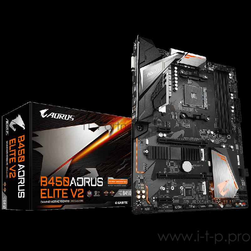 Материнская плата Gigabyte B450 AORUS ELITE V2