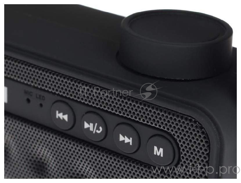 Колонки SVEN PS -72, черный (6 Вт, Bluetooth, FM, USB, microSD, ручка)