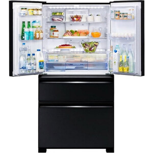 Холодильник Mitsubishi MR-LXR68EM-GBK-R черный бриллиант