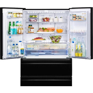 Холодильник Mitsubishi MR-LXR68EM-GBK-R черный бриллиант