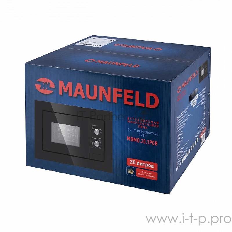Микроволновая печь встраиваемая MAUNFELD MBMO.20.1PGB