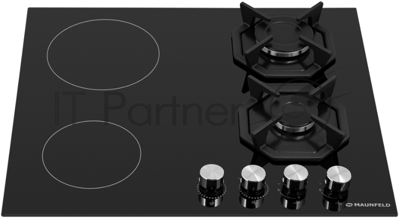 Комбинированная варочная панель MAUNFELD EEHG.642VC.2CB/KG