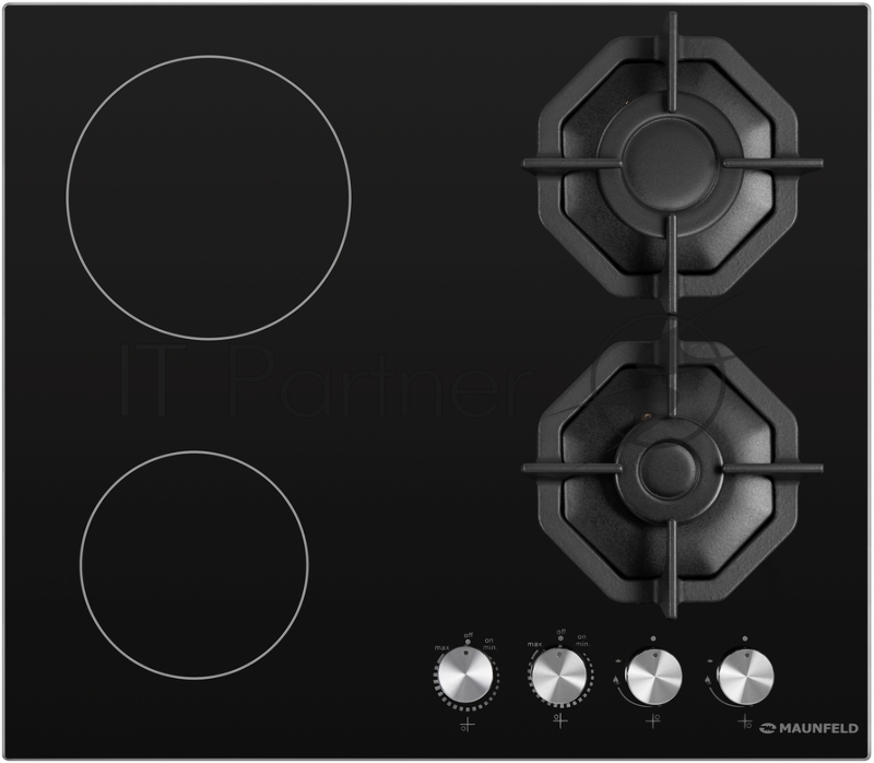 Комбинированная варочная панель MAUNFELD EEHG.642VC.2CB/KG