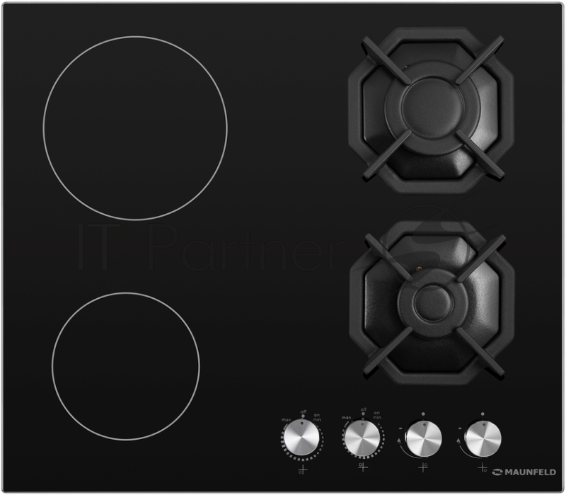 Комбинированная варочная панель MAUNFELD EEHG.642VC.2CB/KG