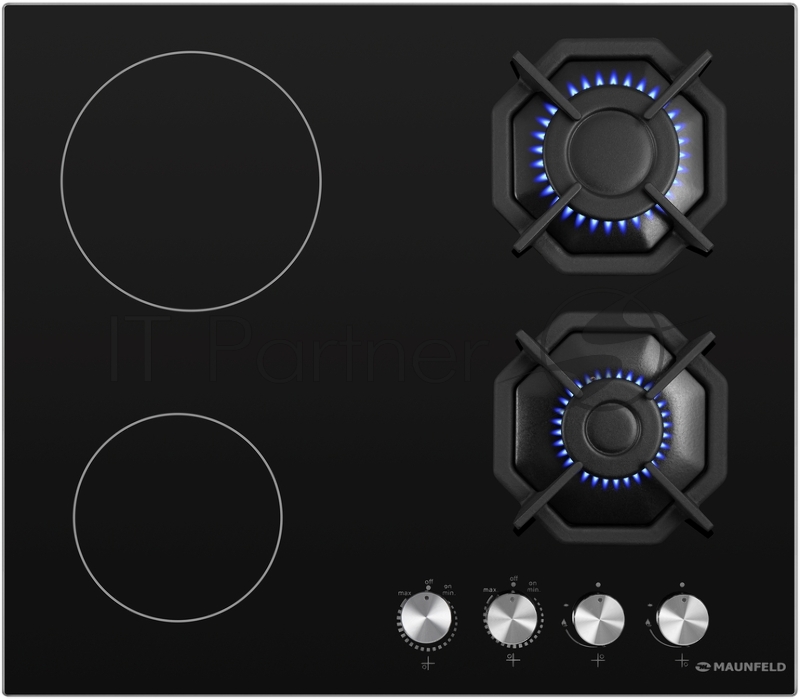 Комбинированная варочная панель MAUNFELD EEHG.642VC.2CB/KG