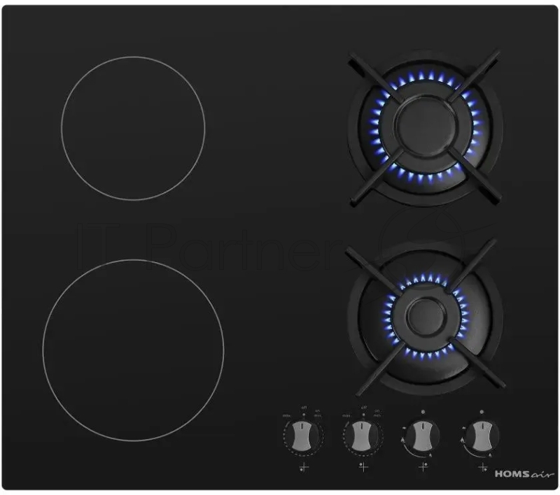 Комбинированная варочная панель HOMSair HG641VBK