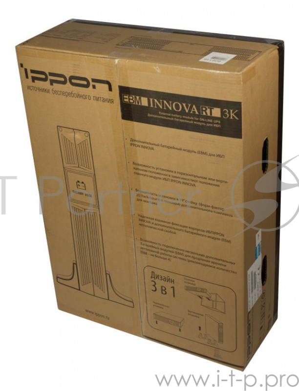 ИБП Ippon Дополнительная батарея для Innova RT 3K 2U/ EBM {626116}