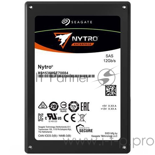 SSD жесткий диск SAS2.5 1.6TB ETLC 12GB/S XS1600LE70084 SEAGATE