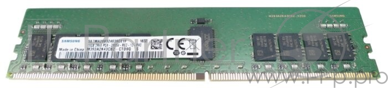 Samsung DDR4 16GB RDIMM (PC4-21300) 2666MHz ECC Reg 1.2V (M393A2K43CB2-CTD)