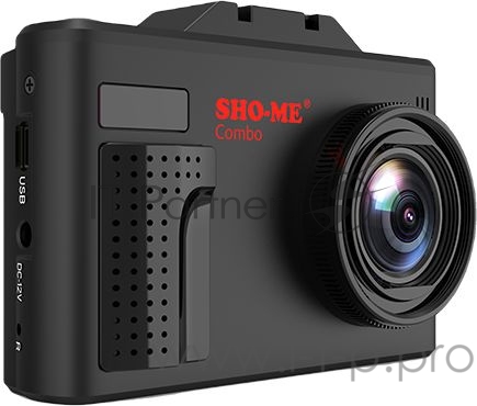 Видеорегистратор с радар-детектором Sho-Me Combo Note MStar GPS ГЛОНАСС