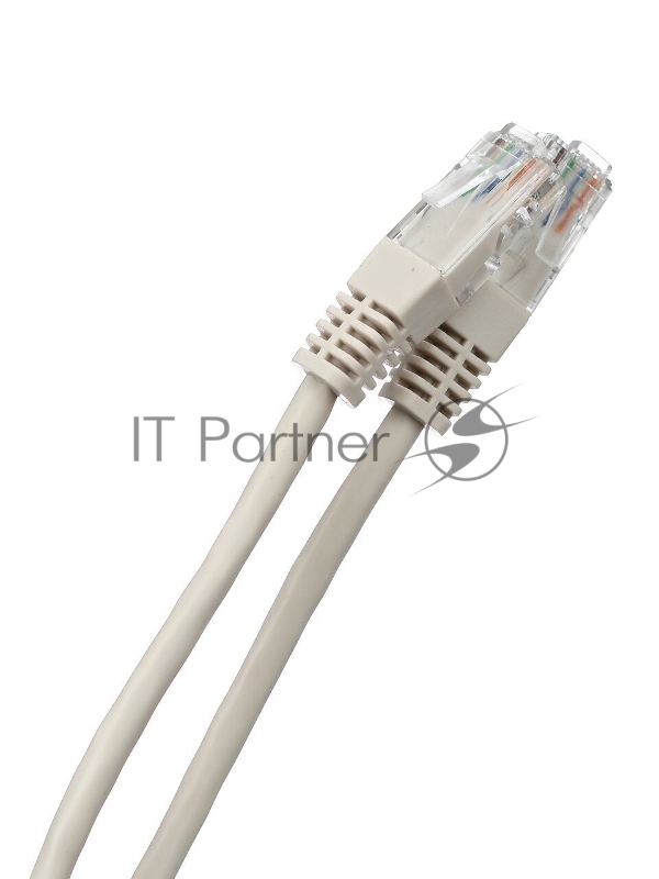 Коммутационный шнур Патчкорд литой Aopen/Qust ANP511_10M UTP кат.5е 10м серый