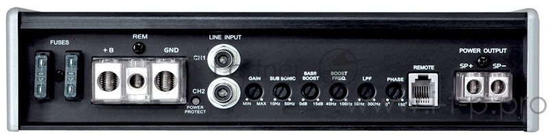 Усилитель автомобильный Incar CDA-1.1000 одноканальный