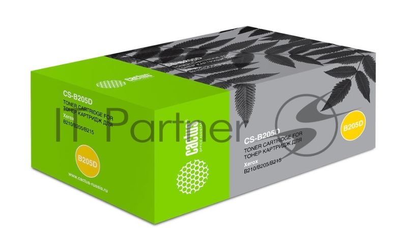 Картридж лазерный Cactus CS-B205D 106R04349 черный (6000стр.) для Xerox B205/210/215
