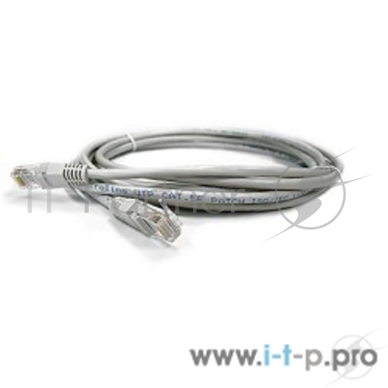 Коммутационный шнур Патчкорд литой Aopen/Qust ANP511_2M UTP кат.5е 2м серый