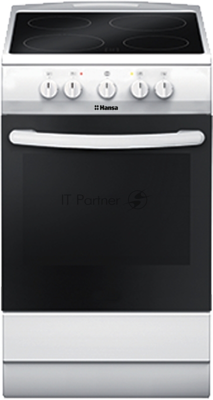 Электрические плиты Hansa FCCW53040 стеклокерамика , белая