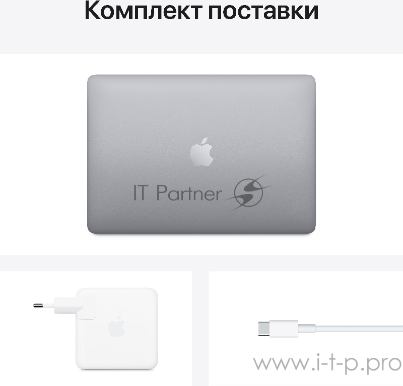 Ноутбук Apple 13-inch MacBook Pro: Apple M1 chip with 8-core CPU and 8-core GPU/8Gb/512GB SSD - Space Grey