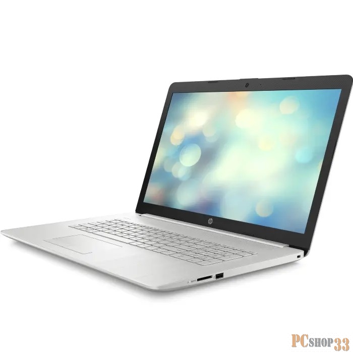 Ноутбук 17.3 IPS FHD HP 17-by3053ur silver (Core i5 1035G1/8Gb/512Gb SSD/noDVD/MX330 2Gb/DOS) (22Q66EA)