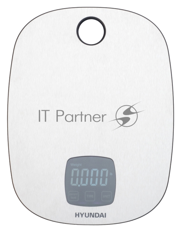 Весы кухонные электронные Hyundai HYS-KS511 макс.вес:5кг серебристый
