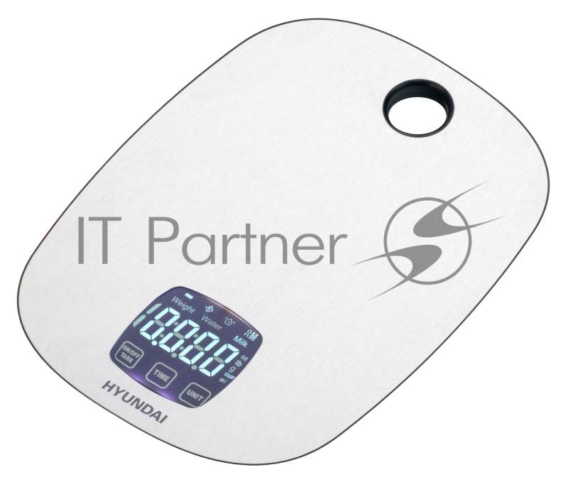 Весы кухонные электронные Hyundai HYS-KS511 макс.вес:5кг серебристый