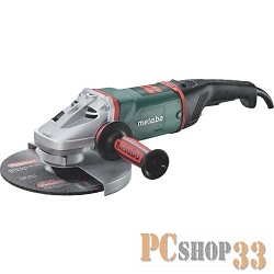 Шлифовальная машина Metabo WEA 26-230 MVT Quick Угловая шлифовальная машина 606476000 { 2600вт, 230мм, защ,АБ,авиб,пов.р, 6600 об/мин, кейс, вес 6.4 кг }