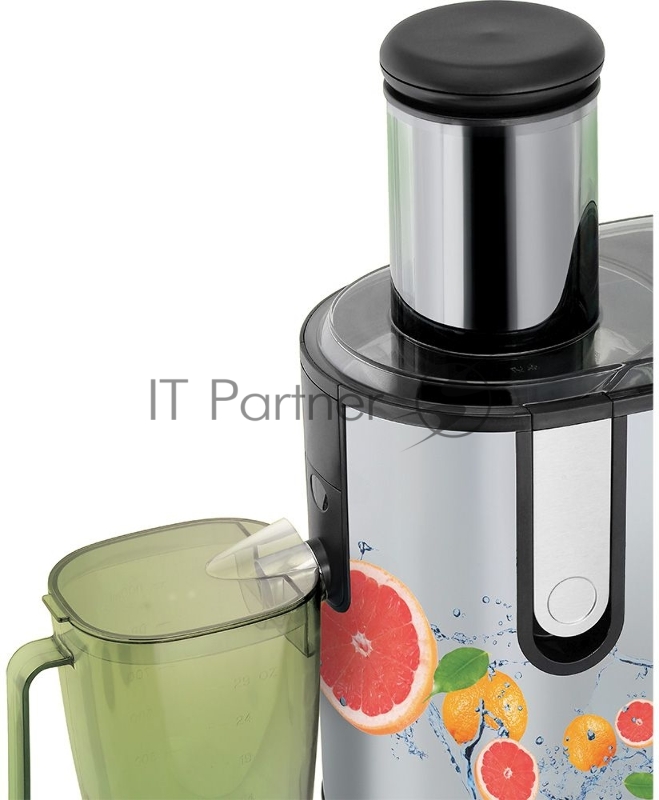 Соковыжималка центробежная Polaris PEA 1241A 1200Вт рез.сок.:1100мл. нержавеющая сталь/черный