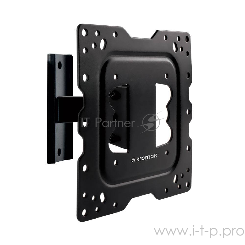 Кронштейн для телевизора Kromax DIX-16 черный 22-55 макс.30кг настенный поворот и наклон