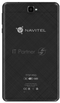 Навигатор Автомобильный GPS Navitel T737 PRO + TC500 7 1024x600 16384 microSD Bluetooth черный Navitel