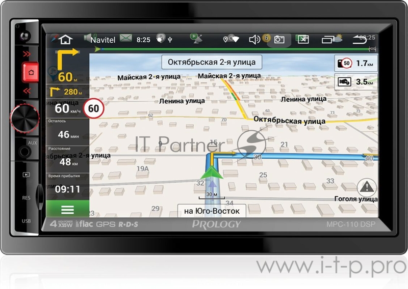 Автомагнитола Prology MPC-110 2DIN 4x55Вт