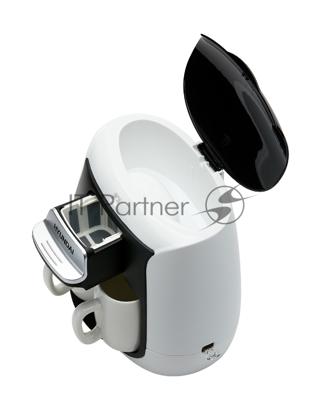 Кофеварка капельная Hyundai HYD-0204 500Вт белый