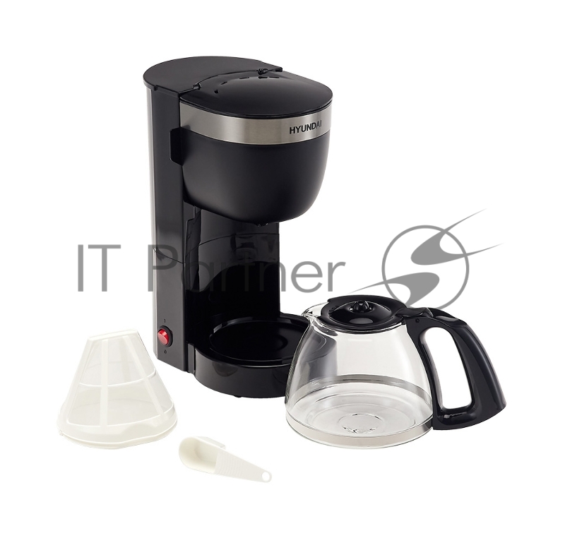 Кофеварка капельная Hyundai HYD-1206 800Вт черный