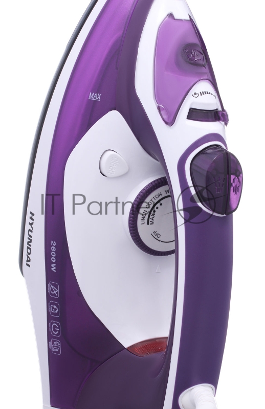 Утюг Hyundai H-SI01564 2600Вт фиолетовый/белый