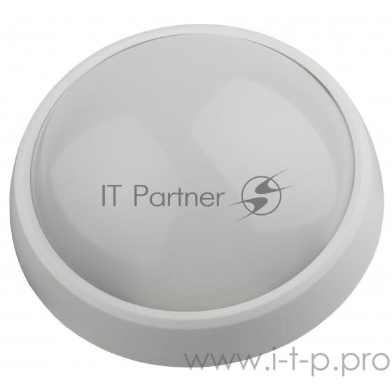 Светильник светодиодный ДПО SPB-1-12-MWS (W) IP54 12Вт 4000К 960лм круг 180х98 БЕЛ с ДД | Б0036398 | ЭРА