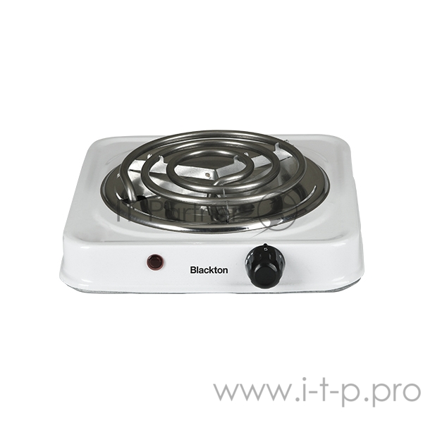 Электроплитка Blackton Bt HP101W White Количество конфорок 1шт, Материал конфорок - Нержавеющая сталь, Тип нагревательного элемента - Спираль, Размер конфорки 140мм, Индикация включения, Плавная регулировка температуры, Защита от перегрева, Количеств