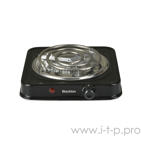 Электроплитка Blackton Bt HP102B Black Количество конфорок 1шт, Материал конфорок - Нержавеющая сталь, Тип нагревательного элемента - Спираль, Размер конфорки 140мм, Индикация включения, Плавная регулировка температуры, Защита от перегрева, Количеств