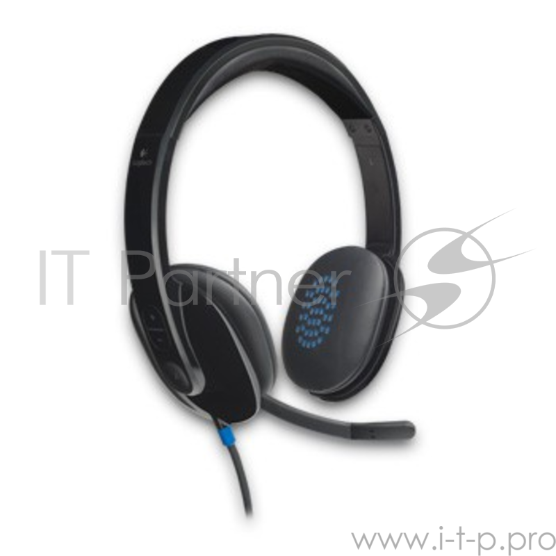 Гарнитура Logitech H540 USB Headset, с регулятором громкости (USB)