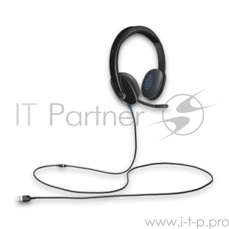 Гарнитура Logitech H540 USB Headset, с регулятором громкости (USB)