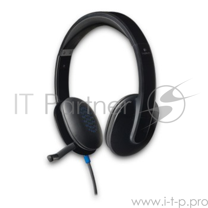 Гарнитура Logitech H540 USB Headset, с регулятором громкости (USB)