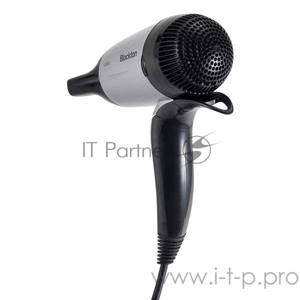 Фен Blackton Bt HD1406M Silver-Black Мощность 1400 Вт, Напряжение 220 В, 50 Гц, Регулировка воздушного потока 2, Регулировка температуры 3, Защита от перегрева, Петля для подвешивания, Концентратор.