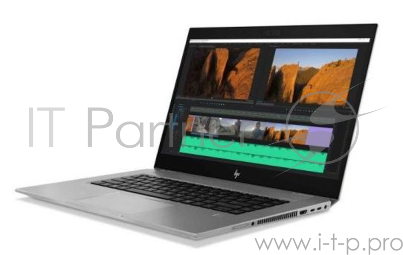 Ноутбук HP ZBook 15 Studio G5 Core i7-9750H 2.6GHz,15.6 UHD (3840x2160) IPS ALS AG,nVidia Quadro P1000 4Gb GDDR5,16Gb DDR4-2666(1),512Gb SSD,96Wh LL,FPR,2.1kg,3y,Silver,FreeDOS