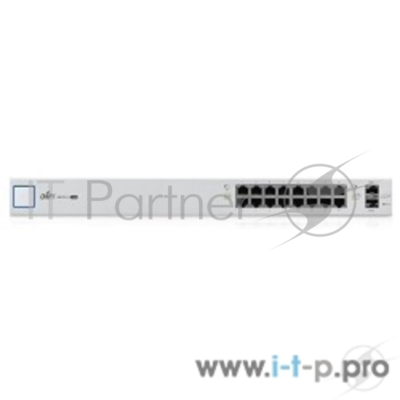 Сетевое оборудование UBIQUITI US-16-150W(EU) Коммутатор 2х SFP, 16х Gigabit RJ45