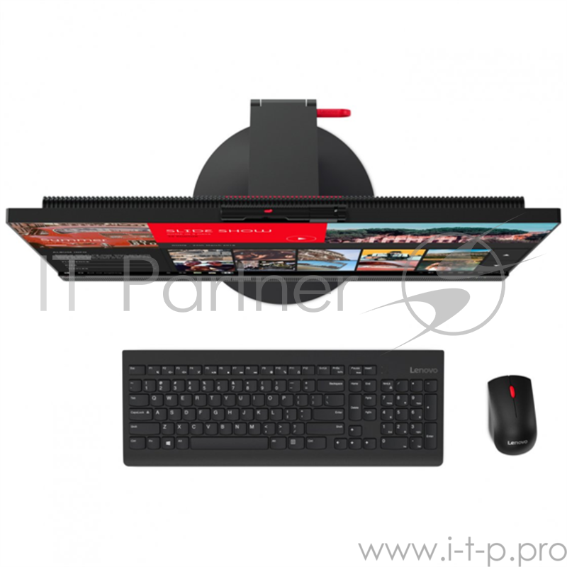 Моноблок Lenovo M920z All-In-One 23.8 Touch, i3-8100, 4GB DDR4, 256GB SSD, Intel UHD Graphics 630, NoODD, Intel 3165+BT 1x1ac, 1080P Cam&Mic, UF III stand, USB KB&Mouse, Win 10 Pro64-RUS, 3YR Onsite