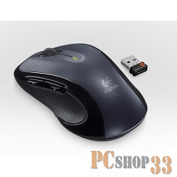 Лазерная мышь Logitech M510 910-001826, беспров., 4кн.+скр., черно-серый (USB)