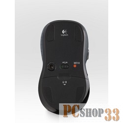 Лазерная мышь Logitech M510 910-001826, беспров., 4кн.+скр., черно-серый (USB)