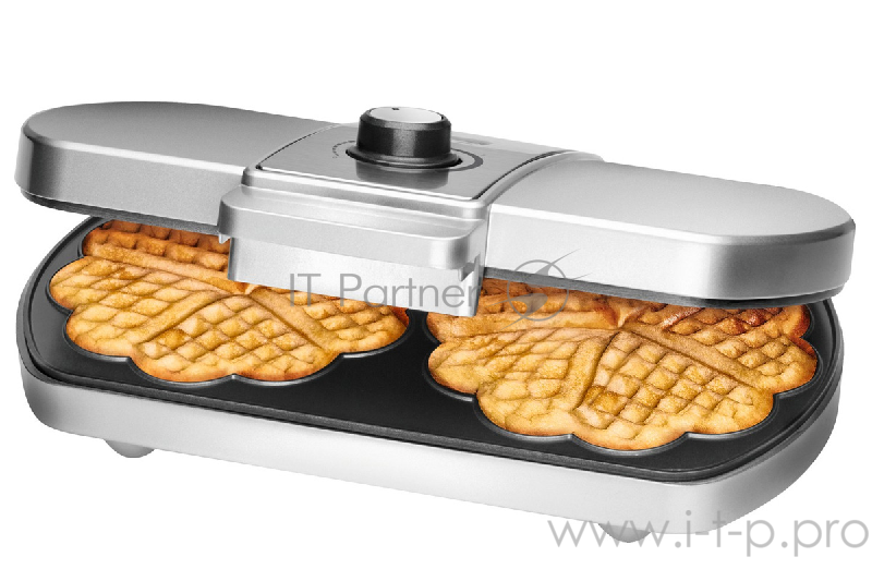 Вафельница Clatronic WA 3745 schwarz-inox