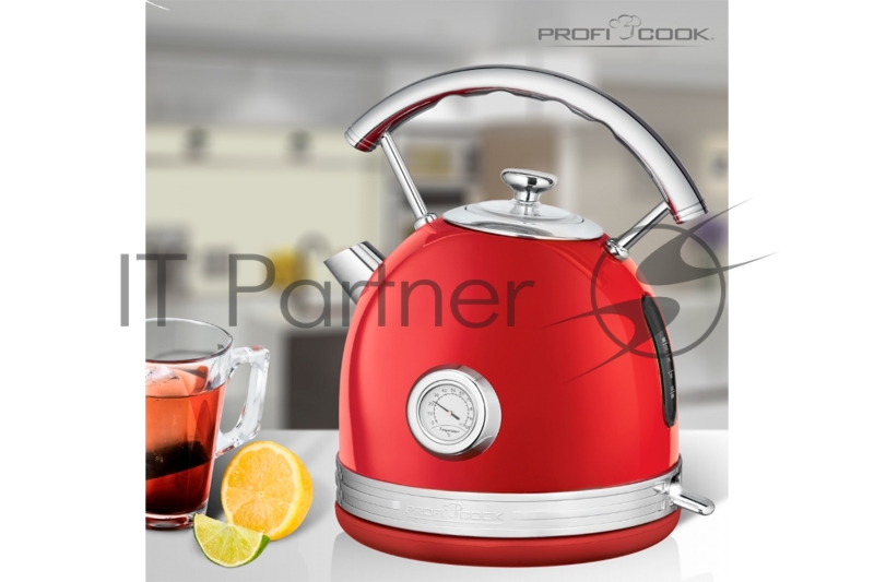 Чайник Profi Cook PC-WKS 1192 rot