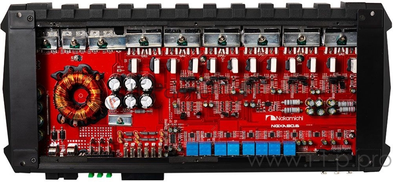 Усилитель автомобильный Nakamichi NGXA120.4 четырехканальный