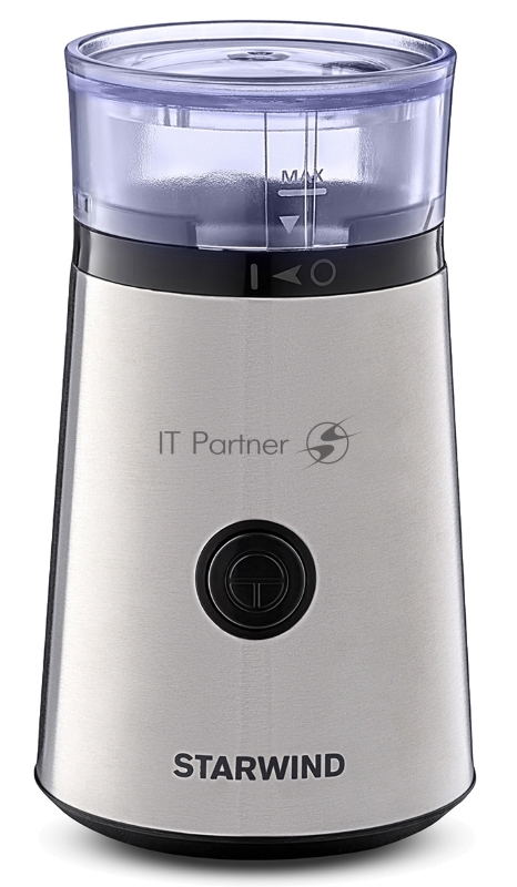 Кофемолка Starwind SGP3612 200Вт сист.помол.:ротац.нож вместим.:60гр серебристый