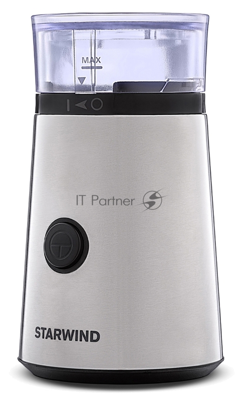 Кофемолка Starwind SGP3612 200Вт сист.помол.:ротац.нож вместим.:60гр серебристый